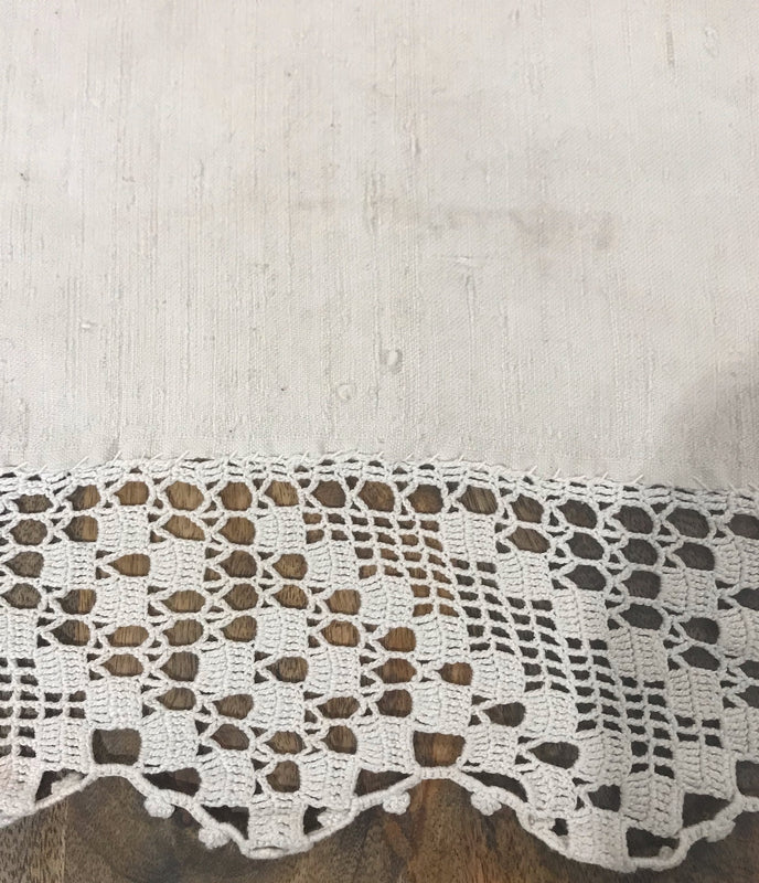 1940s  Linen/Hemp Sheet    #4225  (Read Information About This Item)