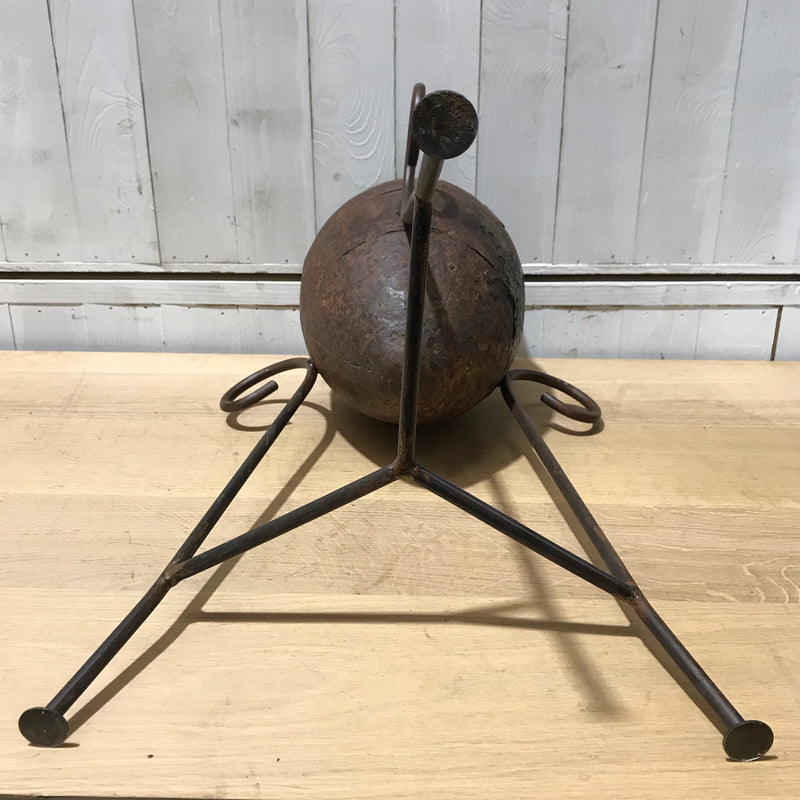 Vintage Metal Plant Planter  #4238