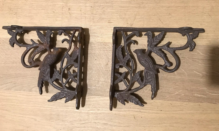 Vintage Decorative Metal Wall Brackets  #4242