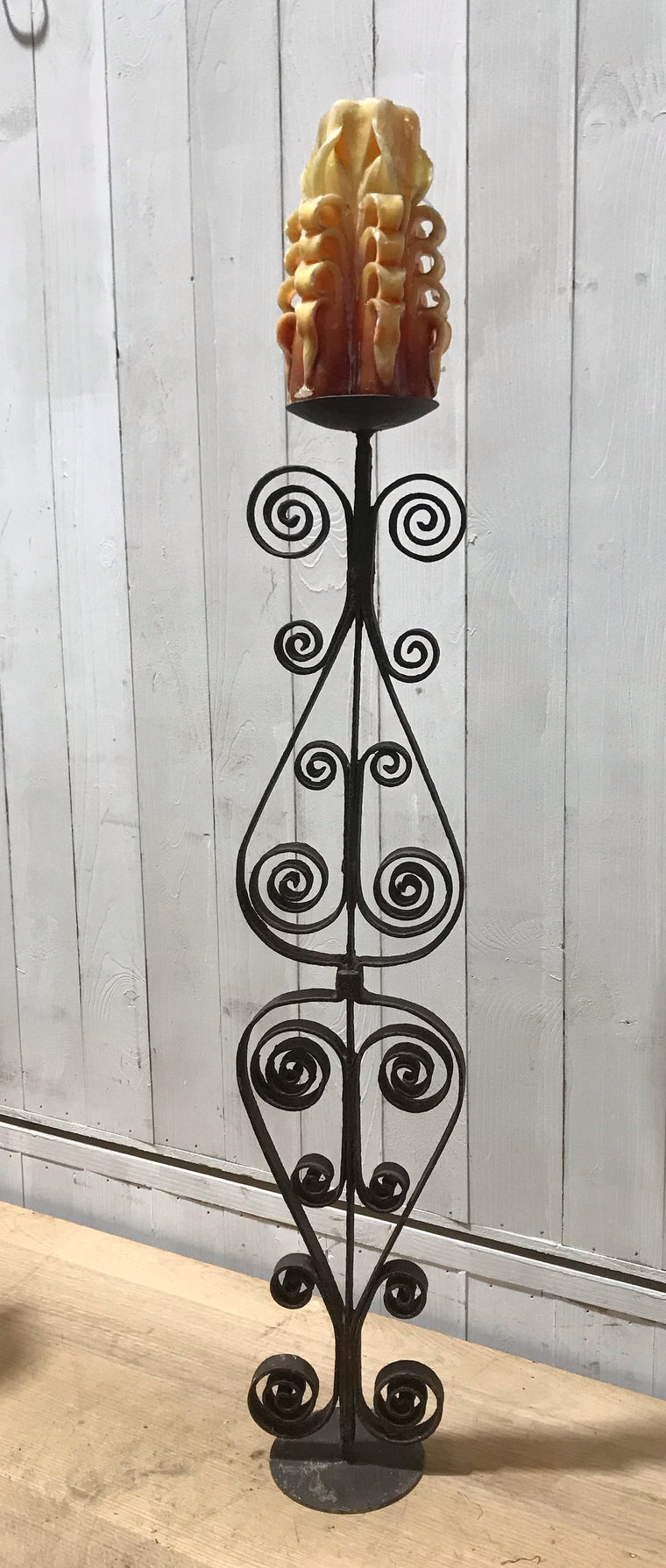 Wrought Iron Candleabra  #4277