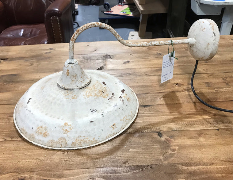 Vintage Metal  Wall Light  #4279  Byron