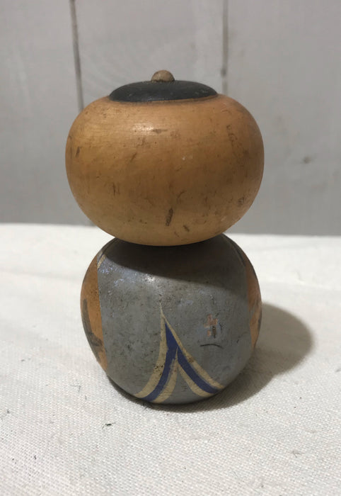 Vintage Wooden Japanese Kokeshi Doll  #4284