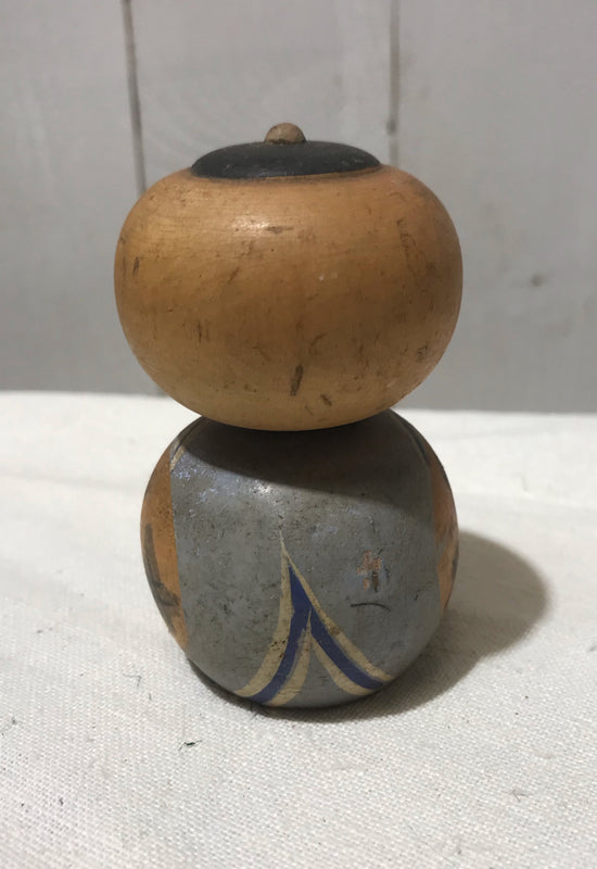 Vintage Wooden Japanese Kokeshi Doll  #4284