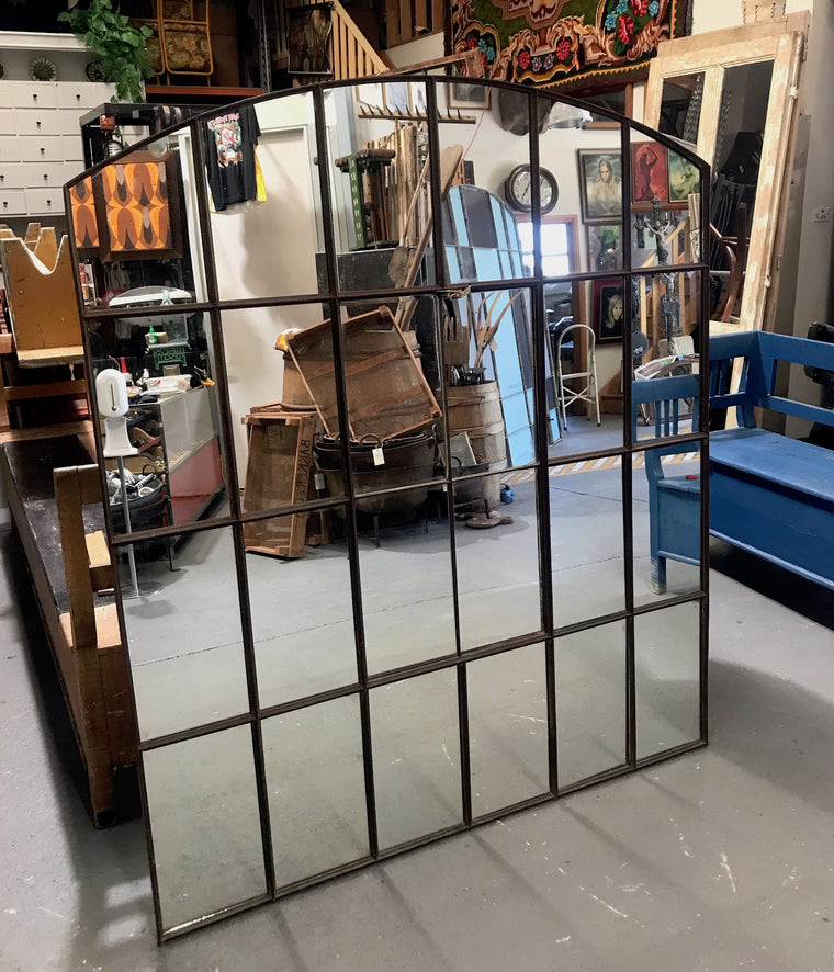 European Cast Iron Window Mirror # 3210 Byron