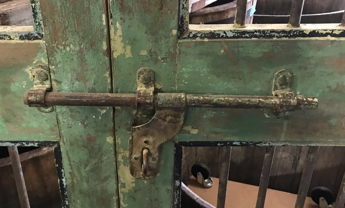 Vintage  Wooden Double  Doors  #4299  Byron