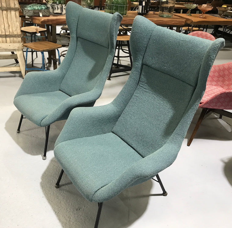 Vintage industrial Mid Century  Miroslav Navratil chairs #1938