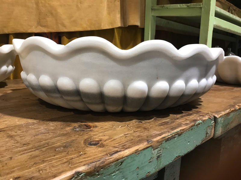 Vintage Turkish Marble Sink  #3246 (1)