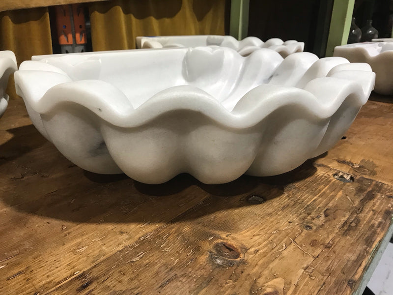 Vintage Turkish Marble Sink  #3246 (2)