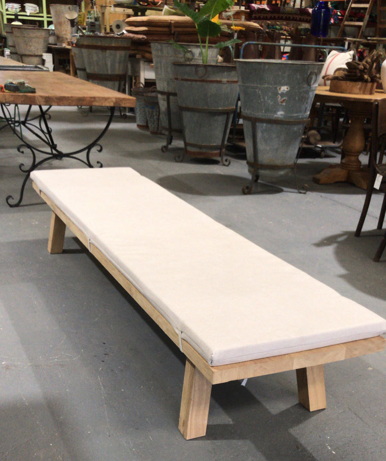 European oak coffee table or bench seat #2956