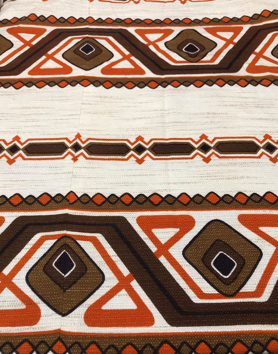 Vintage 70s Curtain   #C167  FREE AUS POSTAGE