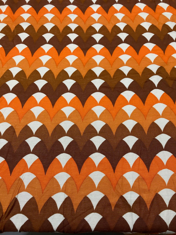 Vintage 70s Curtain   #C170  FREE AUS POSTAGE