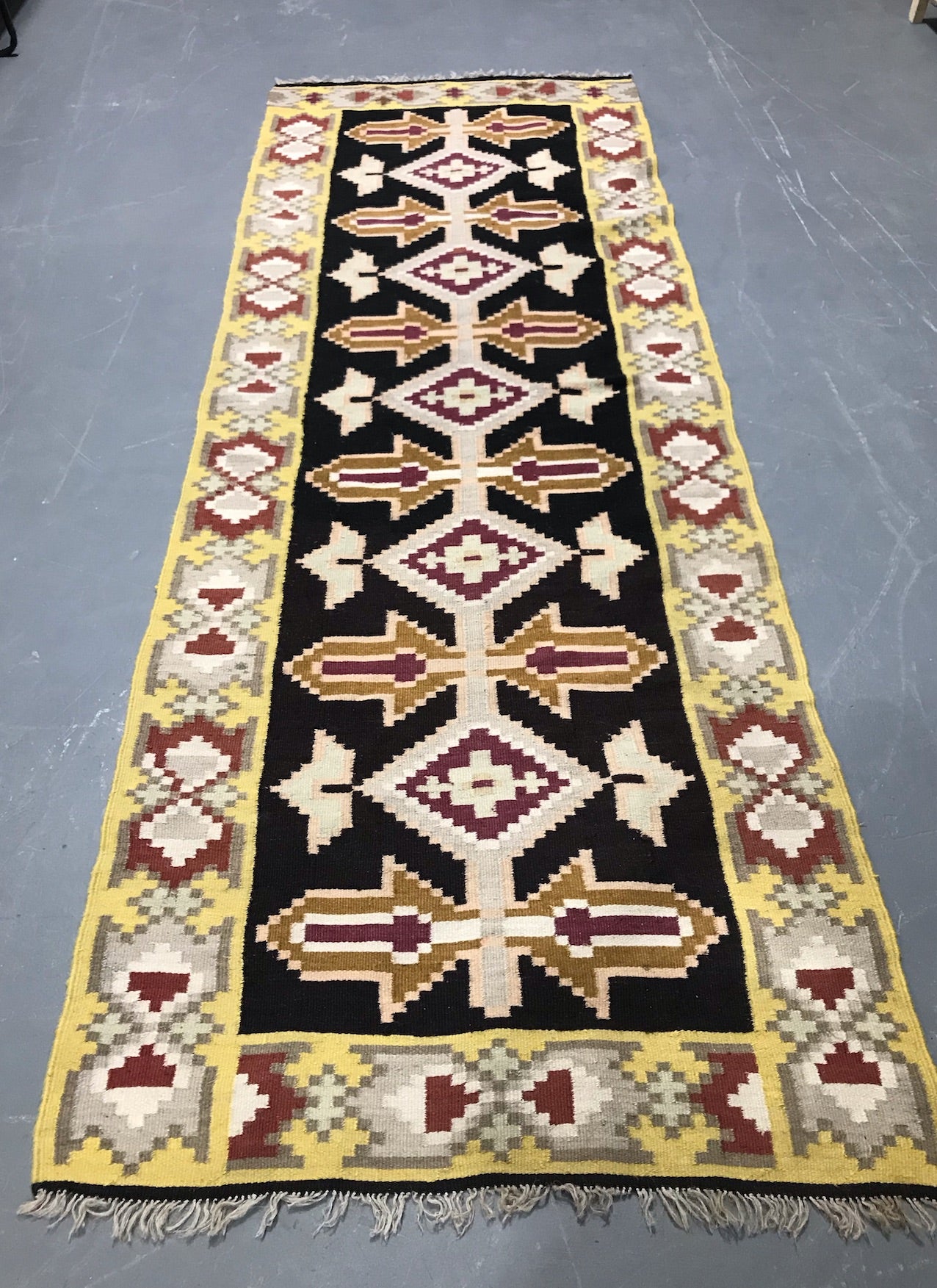 Vintage European Gypsy Carpet  #3296
