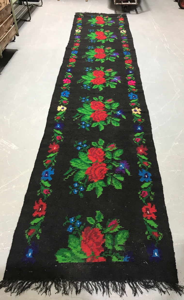 Vintage European Gypsy Carpet  #3297