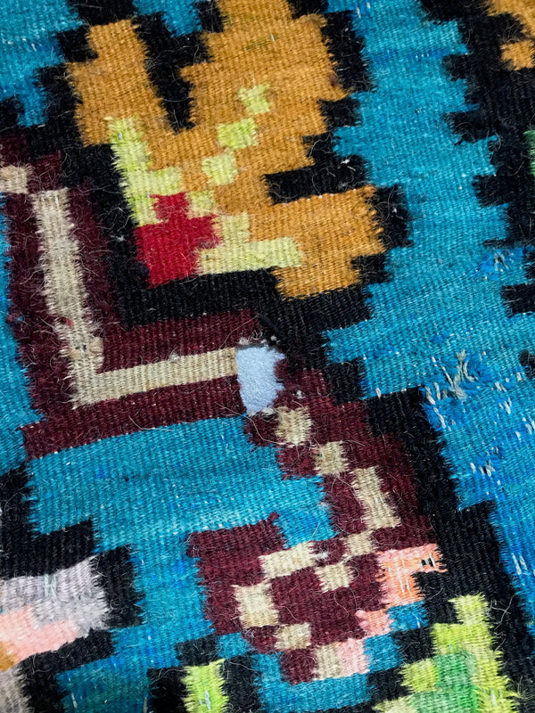 Vintage European Gypsy Carpet  #3299