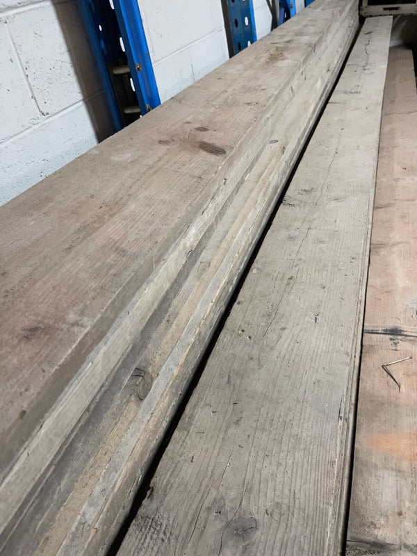Dutch 1960s wooden scaffolding planks 5.0 mt long #3318