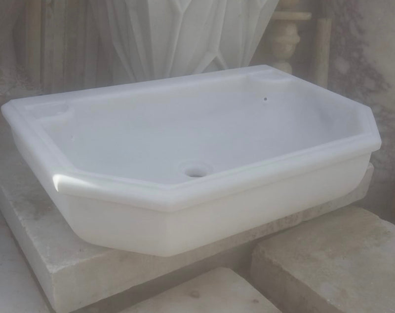 Vintage Turkish Marble Sink  #3340