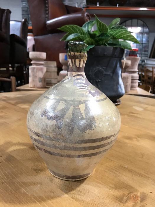 Hungarian Gypsy Terracotta Vessle/ Jug  #3349