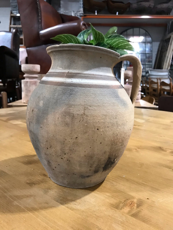 Hungarian Gypsy Terracotta Vessle/ Jug  #3351
