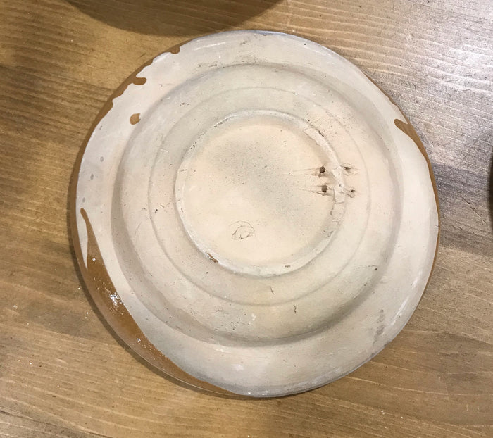 Old  Hungarian Terracotta Bowl #3374/5