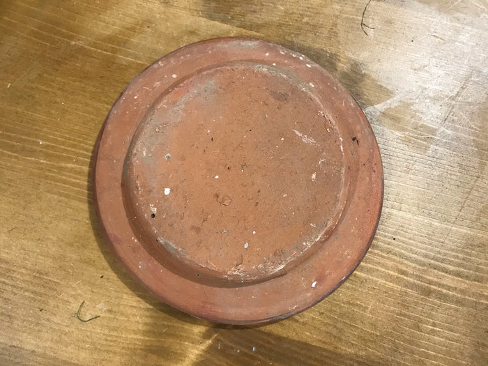 Old  Hungarian Terracotta Bowl #3377