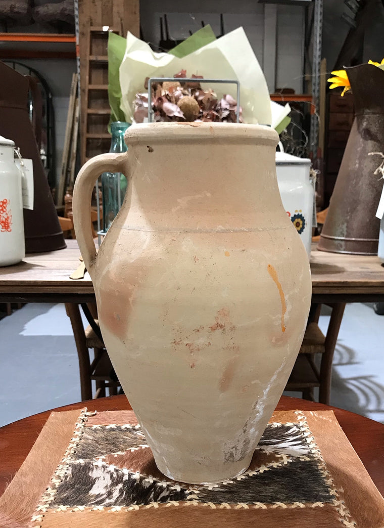 Vintage Turkish Terracotta Pot #3381