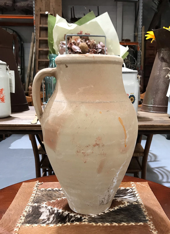 Vintage Turkish Terracotta Pot #3381