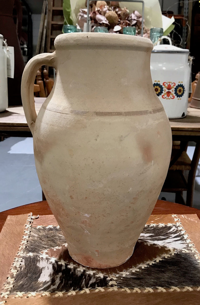 Vintage Turkish Terracotta Pot #3384
