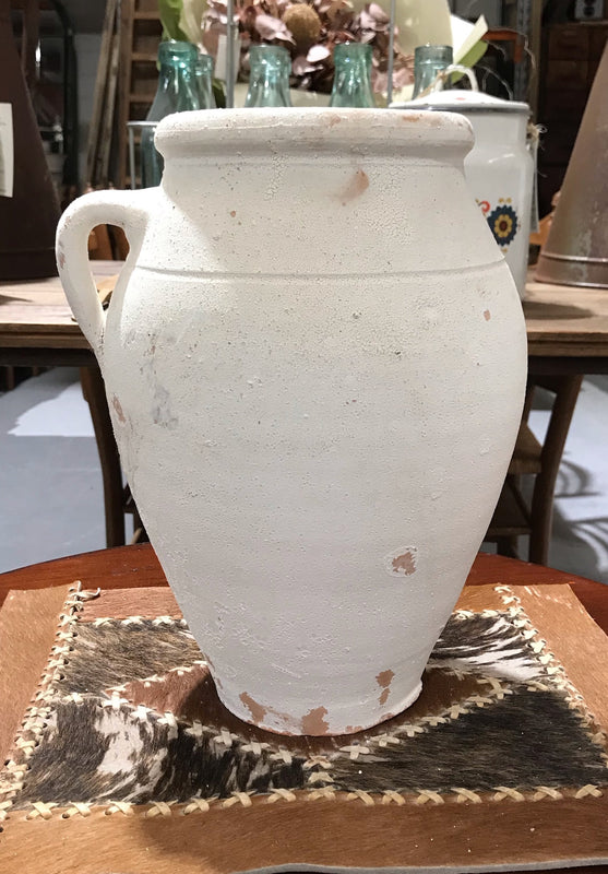 Vintage  Turkish Terracotta  Jug  #3390
