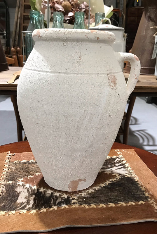 Vintage  Turkish Terracotta  Jug  #3390