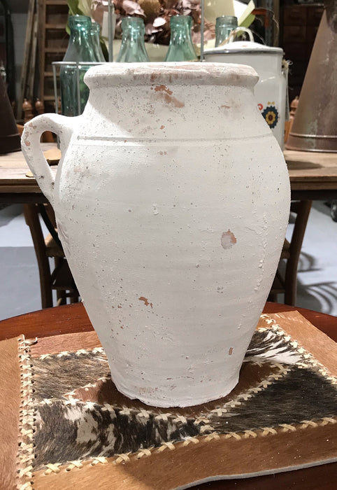 Vintage  Turkish Terracotta  Jug  #3391