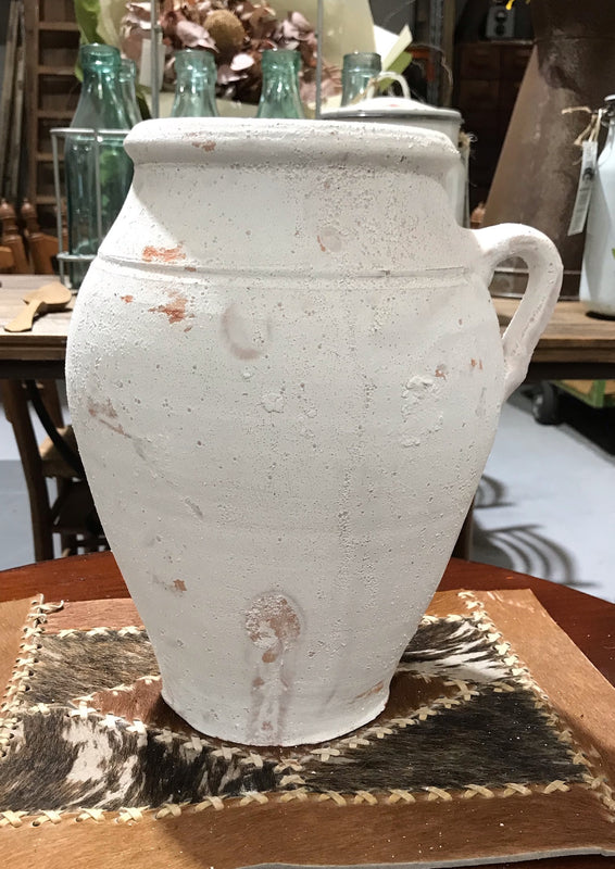 Vintage  Turkish Terracotta  Jug  #3391