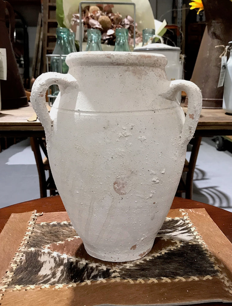 Vintage  Turkish Terracotta  Jug  #3392