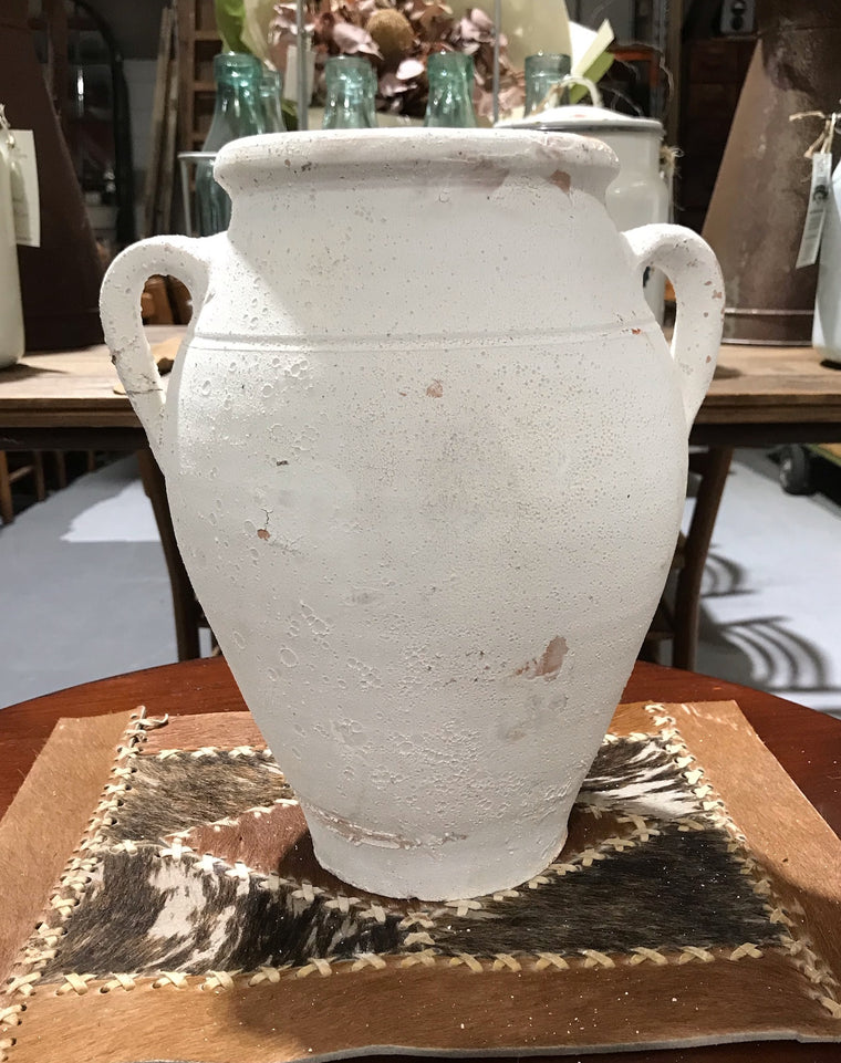 Vintage  Turkish Terracotta  Jug  #3393