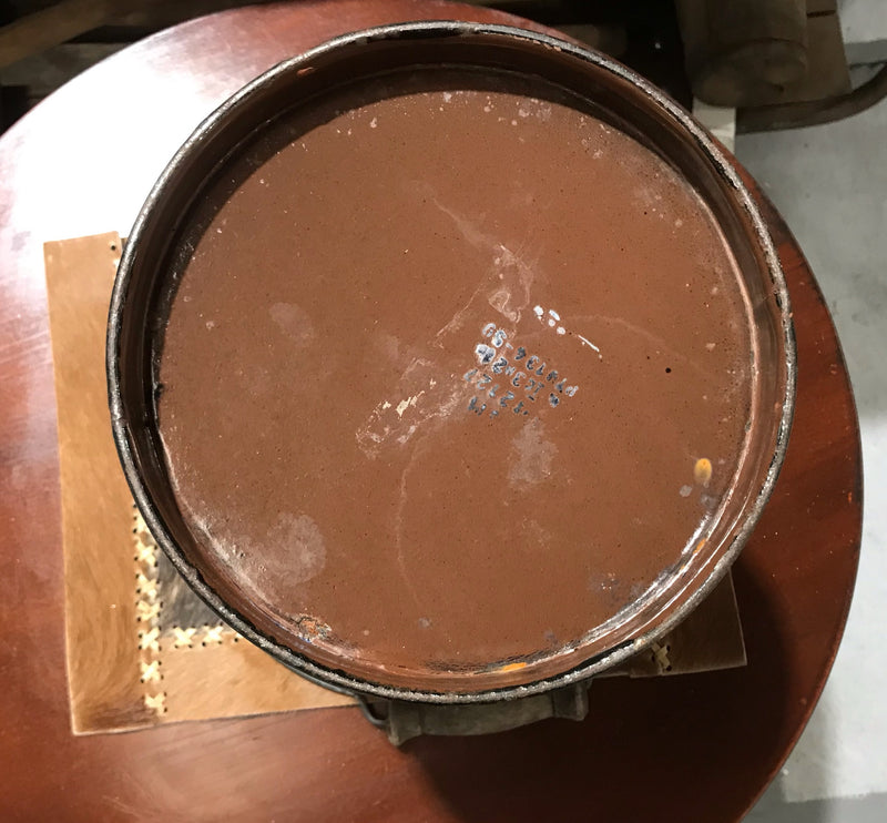 Vintage  European Enamel Water Bucket  #3404