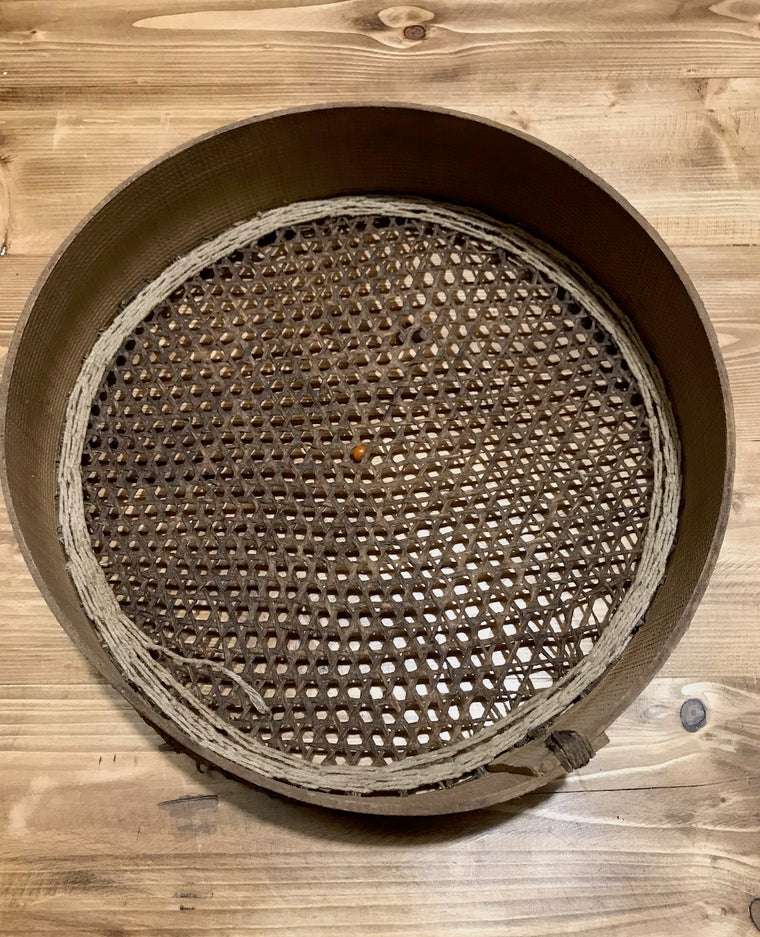 Vintage  European Wooden Sieve #3410