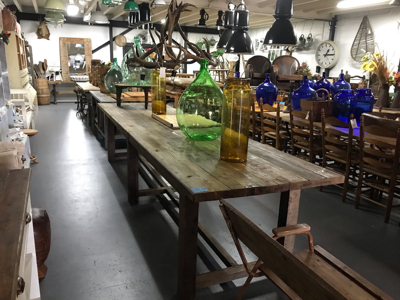 Vintage European Farmhouse  Table  3.7 mt #3281 Byron