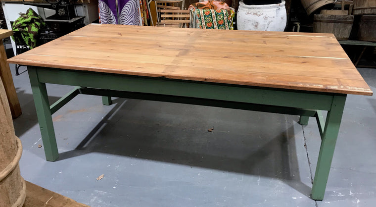 Vintage European Farmhouse  Table / Island  #3414 BYRON