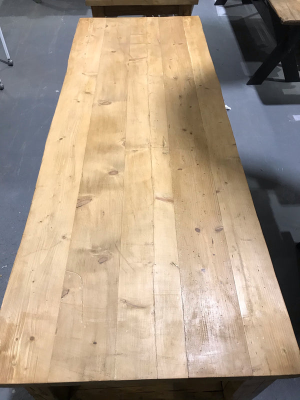Vintage European Farmhouse  Table   #3416