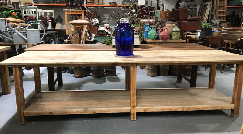 Vintage European Farmhouse  Table   #3418 BYRON
