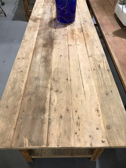 Vintage European Farmhouse  Table   #3418 BYRON