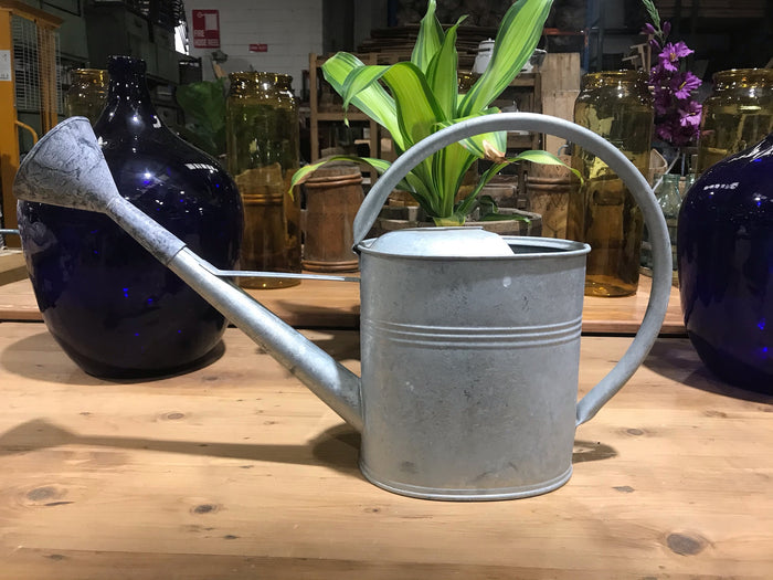 Vintage European  Galvenized Watering Cans #3422/ 2