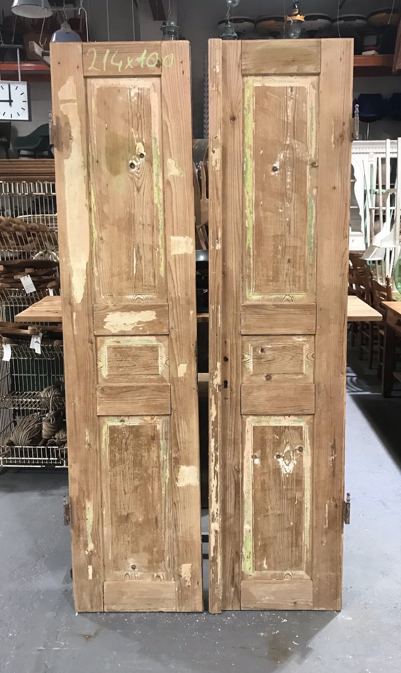 Vintage European Wooden House Doors  #3434