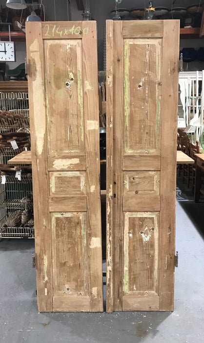 Vintage European Wooden House Doors  #3434