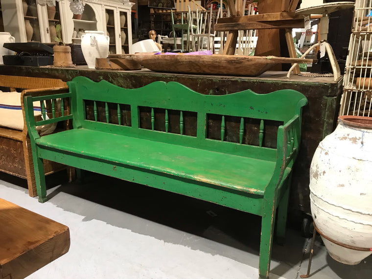 European Wooden Kitchen Bench  #3435