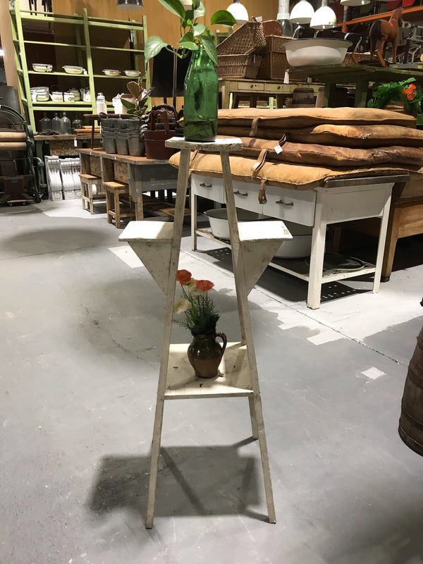 Vintage European Wooden Plant Stand #3449 E