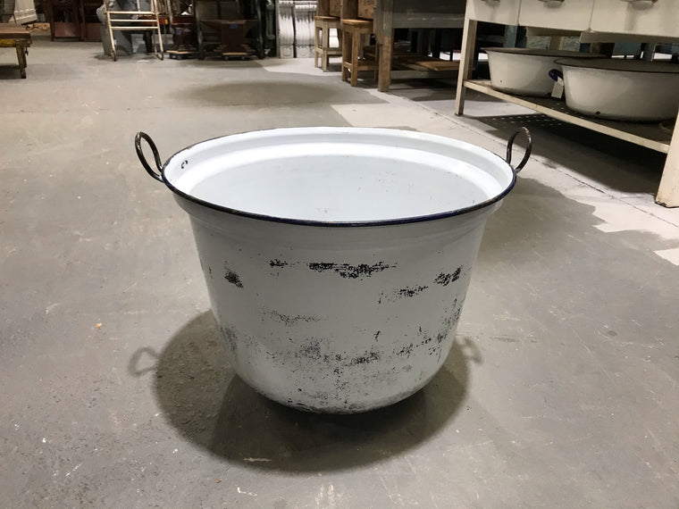 Vintage European Enamel  Cauldrons #3450 D
