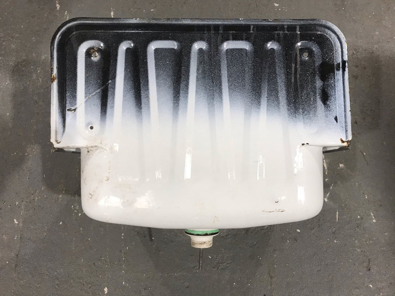 Vintage  European Enamel Wall Sink #3457 C