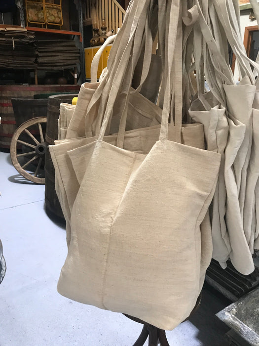 Vintage French Linen Tote bags  #2212
