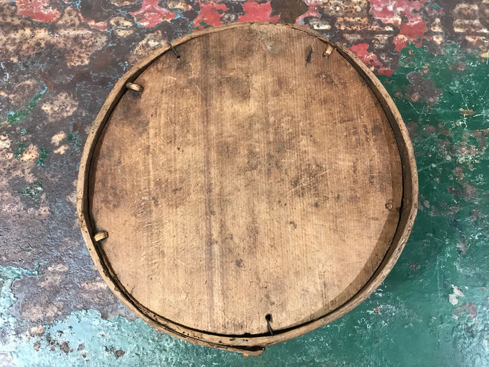 Vintage European Wooden Veggie Bowl  #3459 A Byron