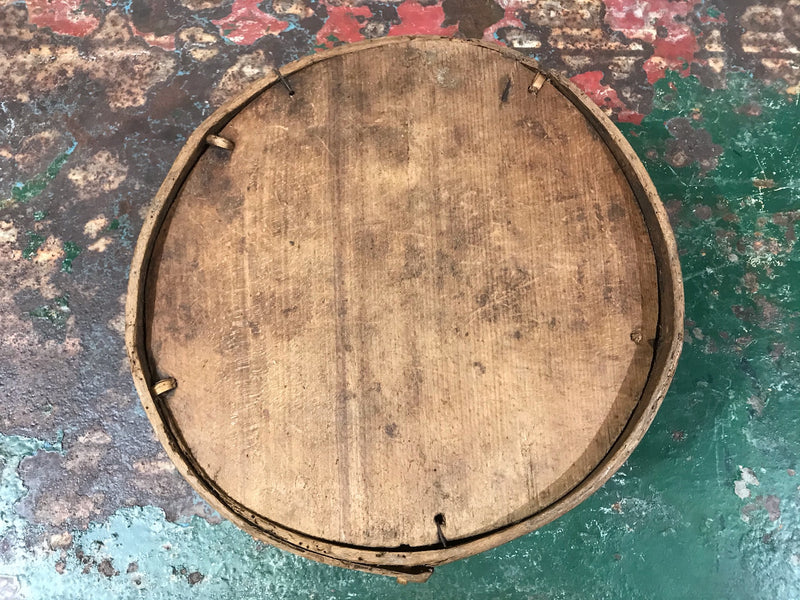 Vintage European Wooden Veggie Bowl  #3459 A Byron